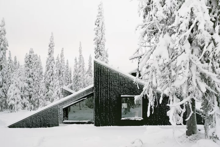 The cabin was completed in January, 2016