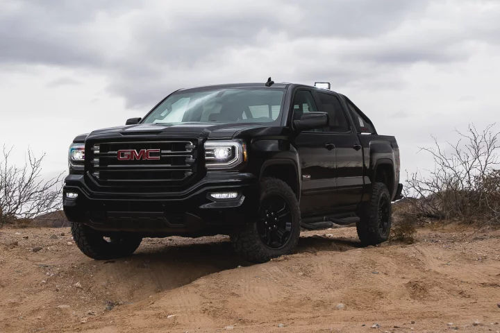 The GMC Sierra 1500 All Terrain is the factory-made offroad version of the half-ton truck and the X model adds some common equipment enthusiasts often add themselves