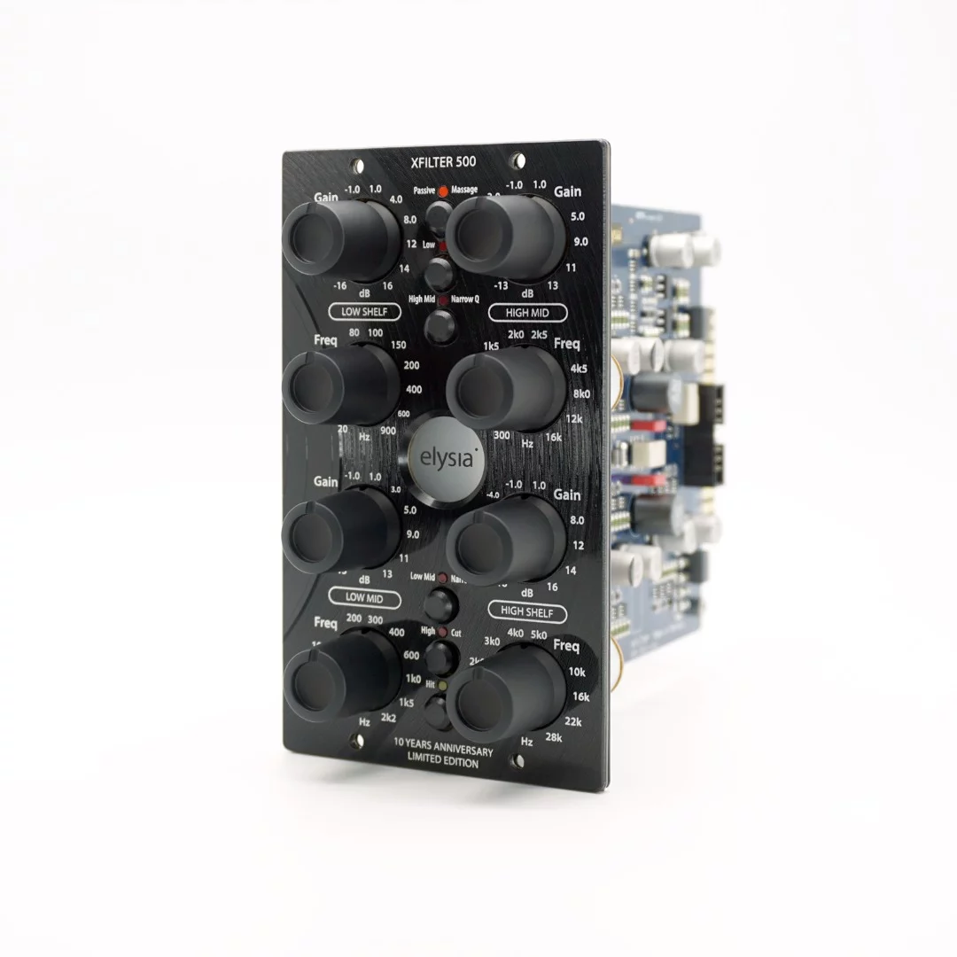 The Elysia Vinyl Allstars xfilter 500 4-band EQ