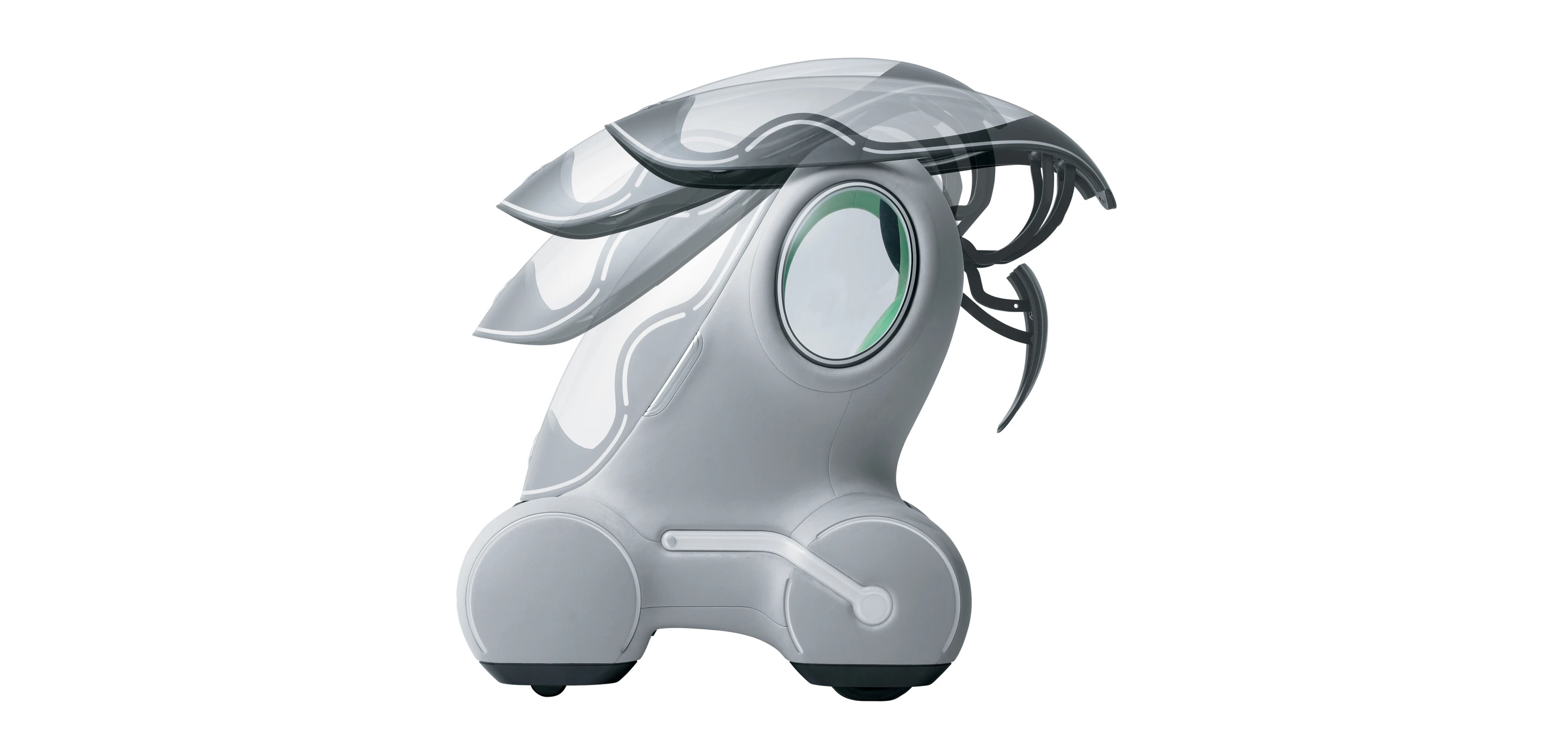 Suzuki's Pixy was designed to dock inside other vehicles and offer personal transport when undocked