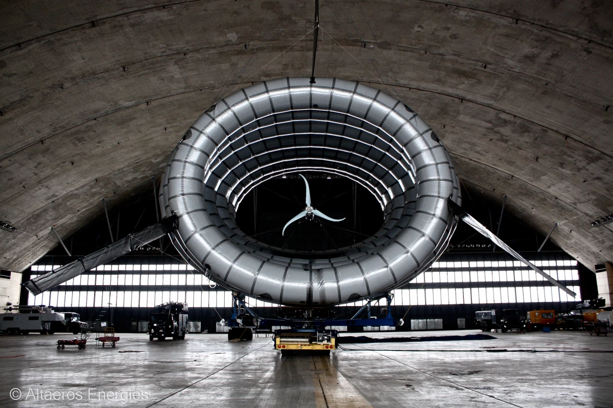 The Buoyant Air Turbine, from Altaeros Energies