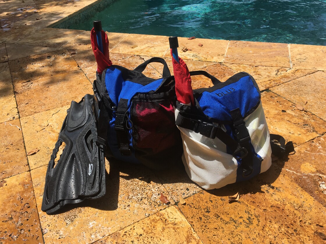Blu3's Nemo: packs up into a small backpack