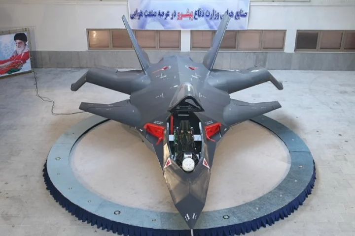 Iran's domestically designed and built Qaher F-313 (Dominant F-313) combat aircraft
