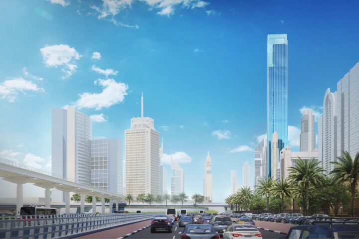 The Burj Azizi is currently under construction, however its exact height is unconfirmed as of writing