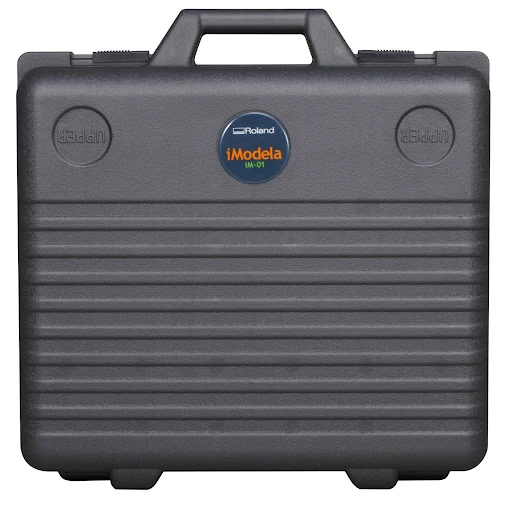 The whole iModela machine can even be packed up into a portable carrying case for easy transportation