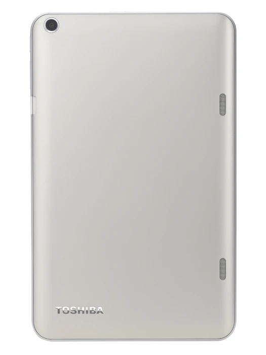 Speakers point out the back of the tablet