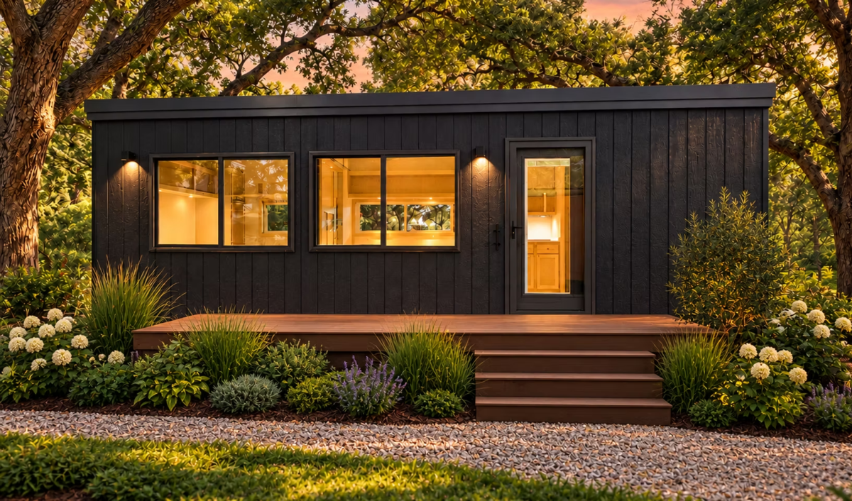 Tiny house skips the squeeze to provide comfort in a compact package