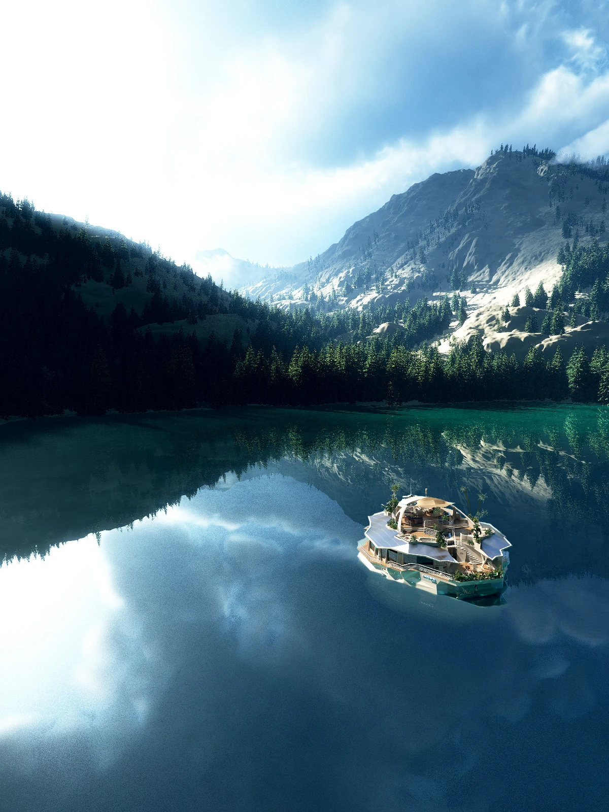 Inside Orsos Island