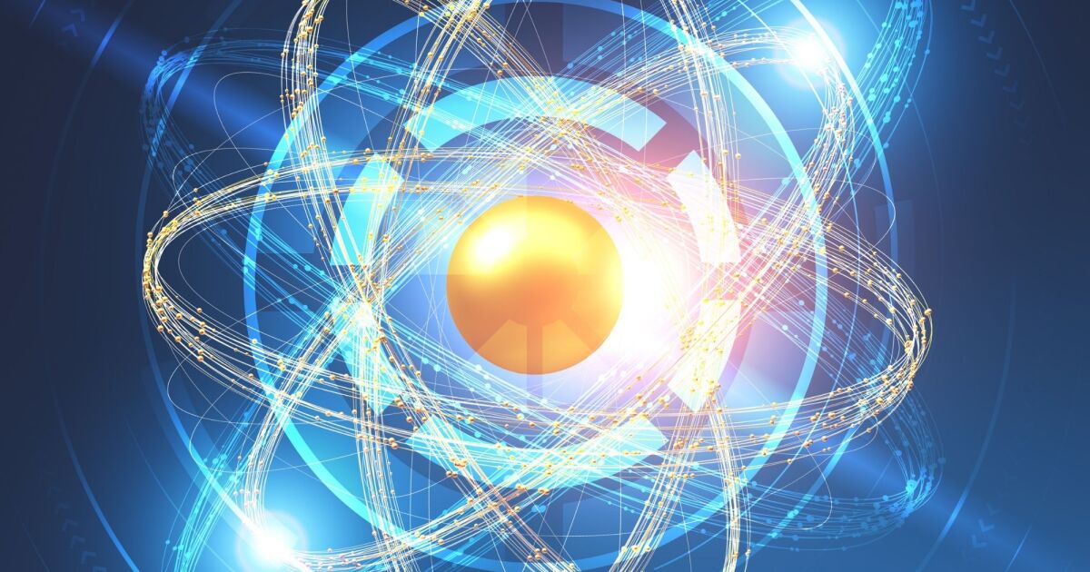 Graphic of an atom