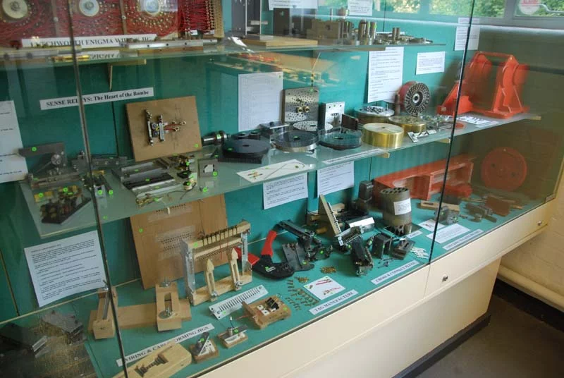 Display detailing how the Bombe was rebuilt (source: JH)
