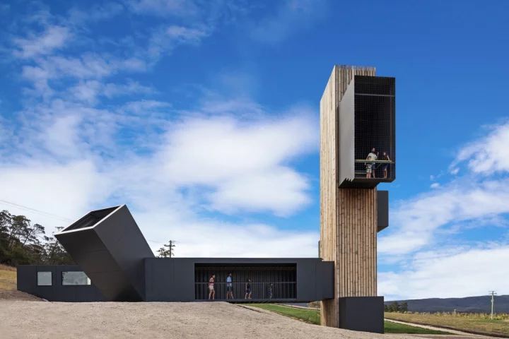 In all, Cumulus Studio used 10 shipping containers for the project