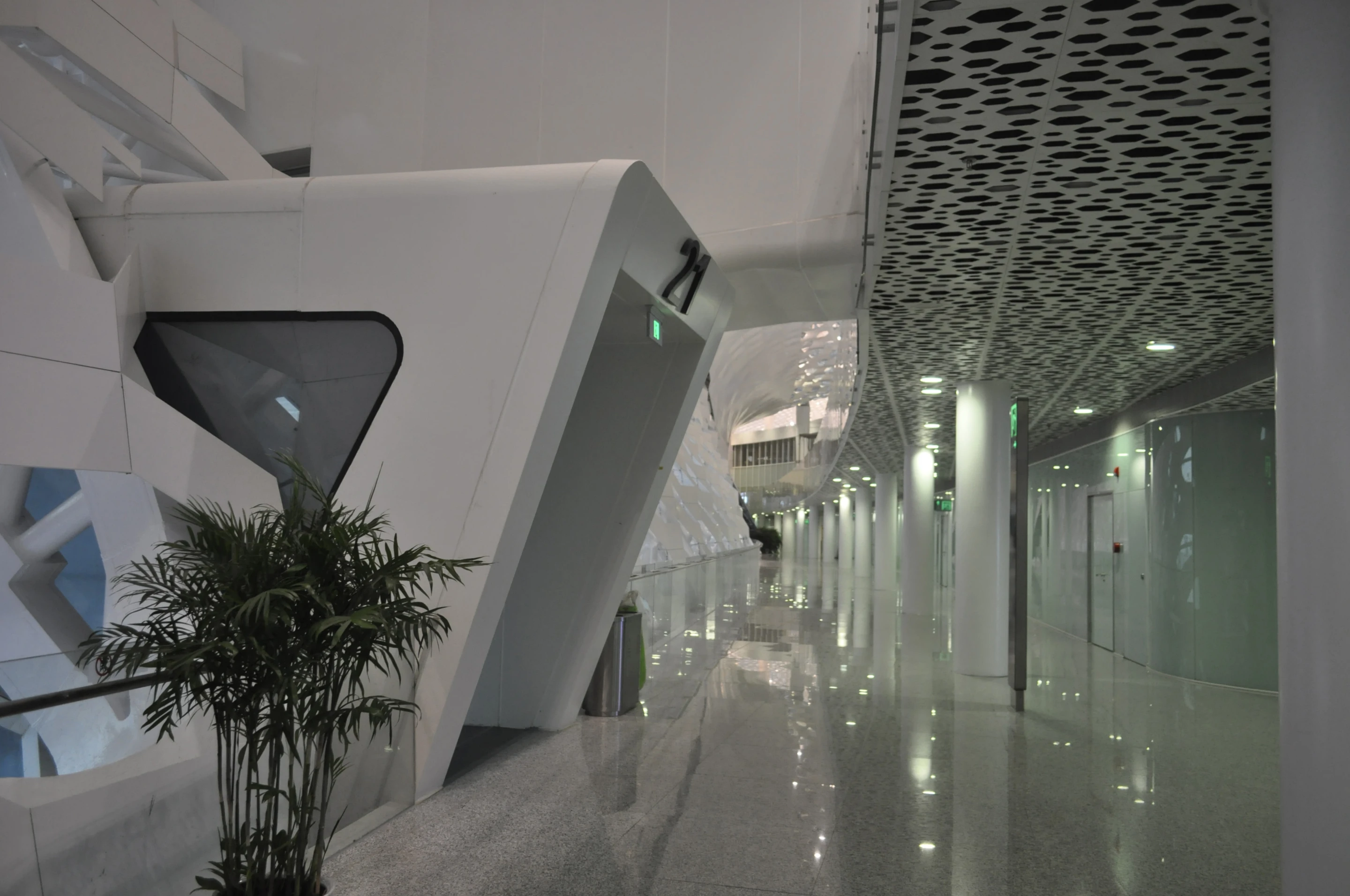 Shenzhen Bao'an International Airport Terminal 3, designed by Studio Fuksas (Photo: Studio Fuksas)