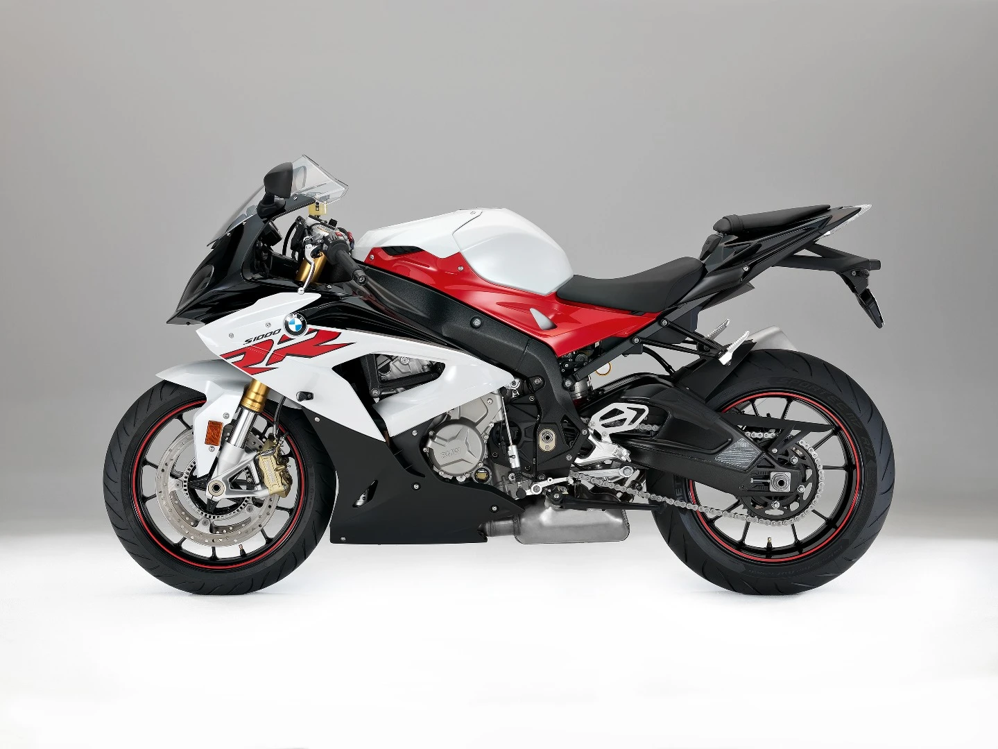2017 BMW S1000RR: red/white/black paint job