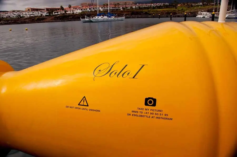 After several months of work, the final product measures 2.5 meters (8 feet) in diameter, weighs 2,500 kilograms (2.7 tons), and is even registered and insured as a boat