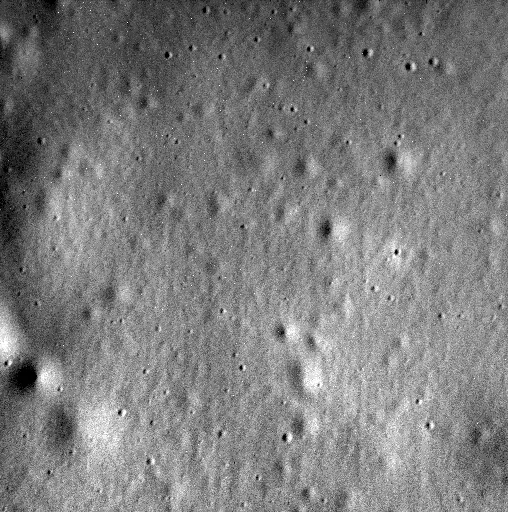 The final view of Mercury captured by the MESSENGER spacecraft in 2015 prior to slamming into the surface of the planet