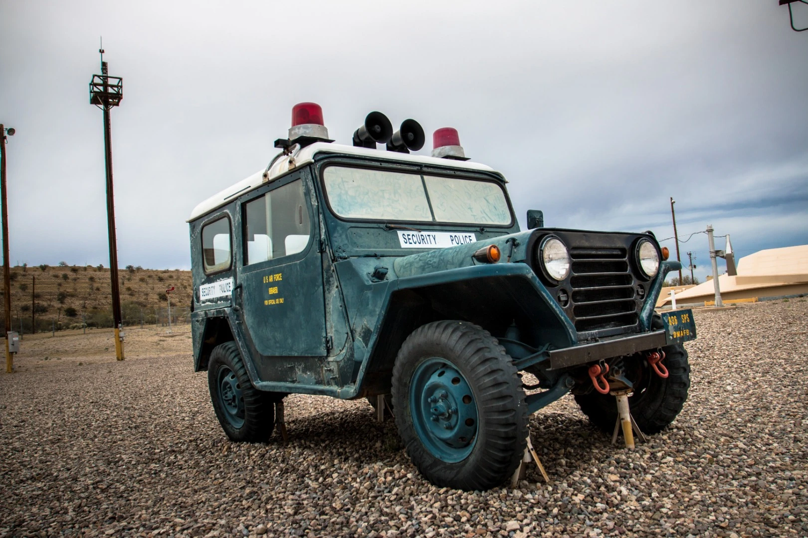 A Cold War-era security vehicle