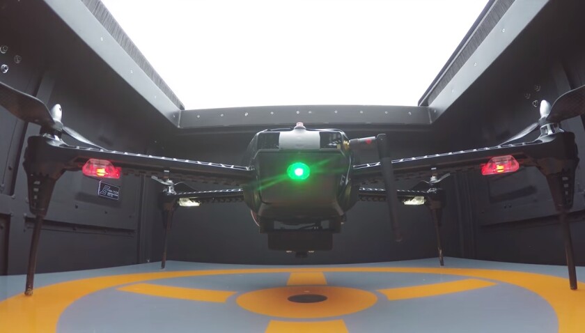 Dronebox is seen as the UAV solution to follow on from the likes of remote monitors and camera systems used today