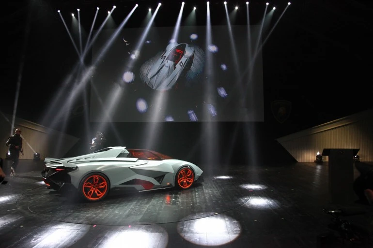 Lamborghini debuts the Egoista as part of its 50th anniversary celebration