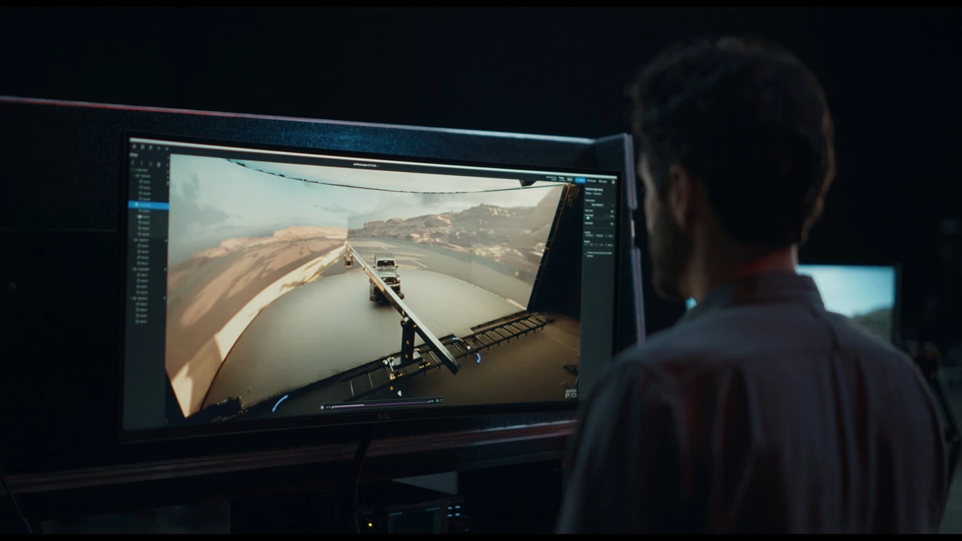 The Akira's software lets you visualize shots in pre-production and control all the hardware when it's time to shoot