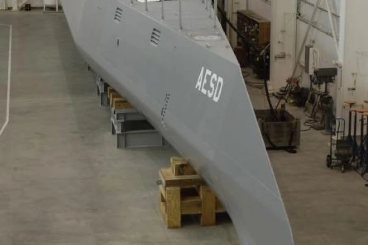 Among the first technologies tested will be an underwater discharge waterjet from Rolls-Royce Naval Marine, Inc., called AWJ-21, a propulsion concept with the goals of providing increased propulsive effiency, reduced acoustic signature, and improved maneu