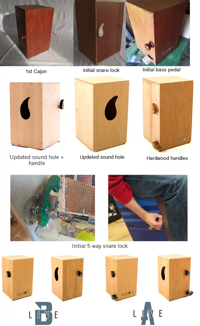 Ruach Music cajon development