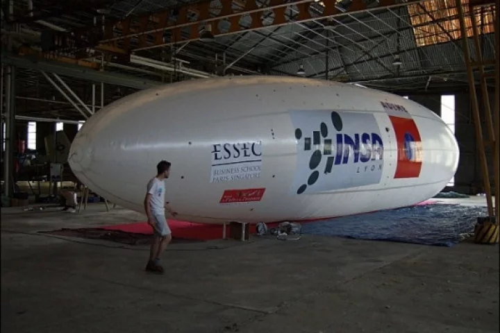 The Néphélios, the world's first solar powered airship