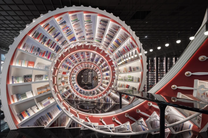 The Shenzhen Zhongshuge bookstore was completed earlier this month