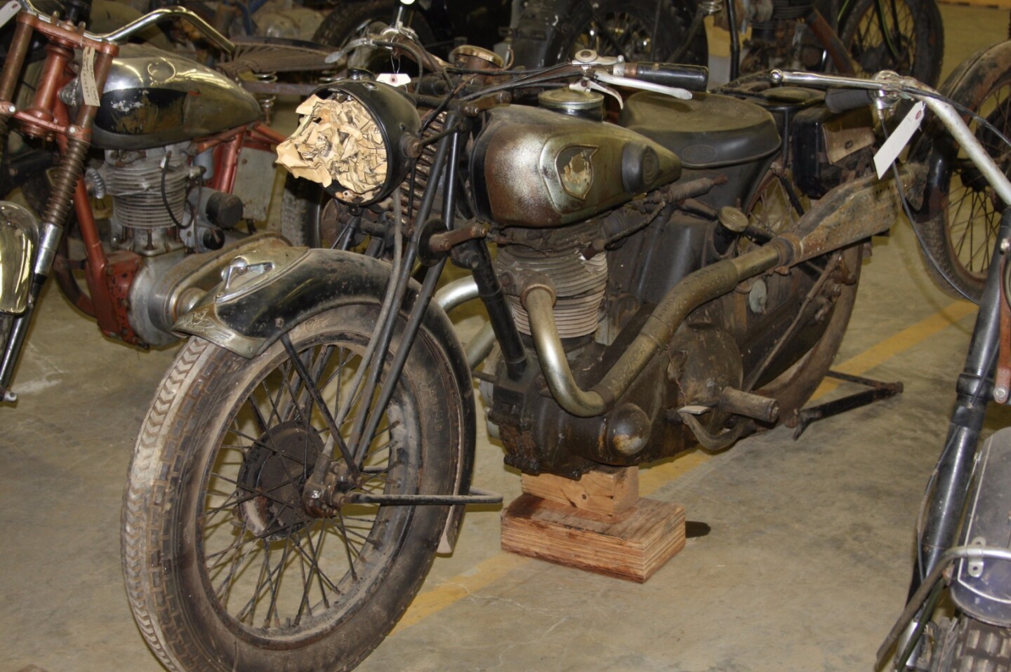 This 1938 NSU was everyone's favorite. It sold for $30,000.