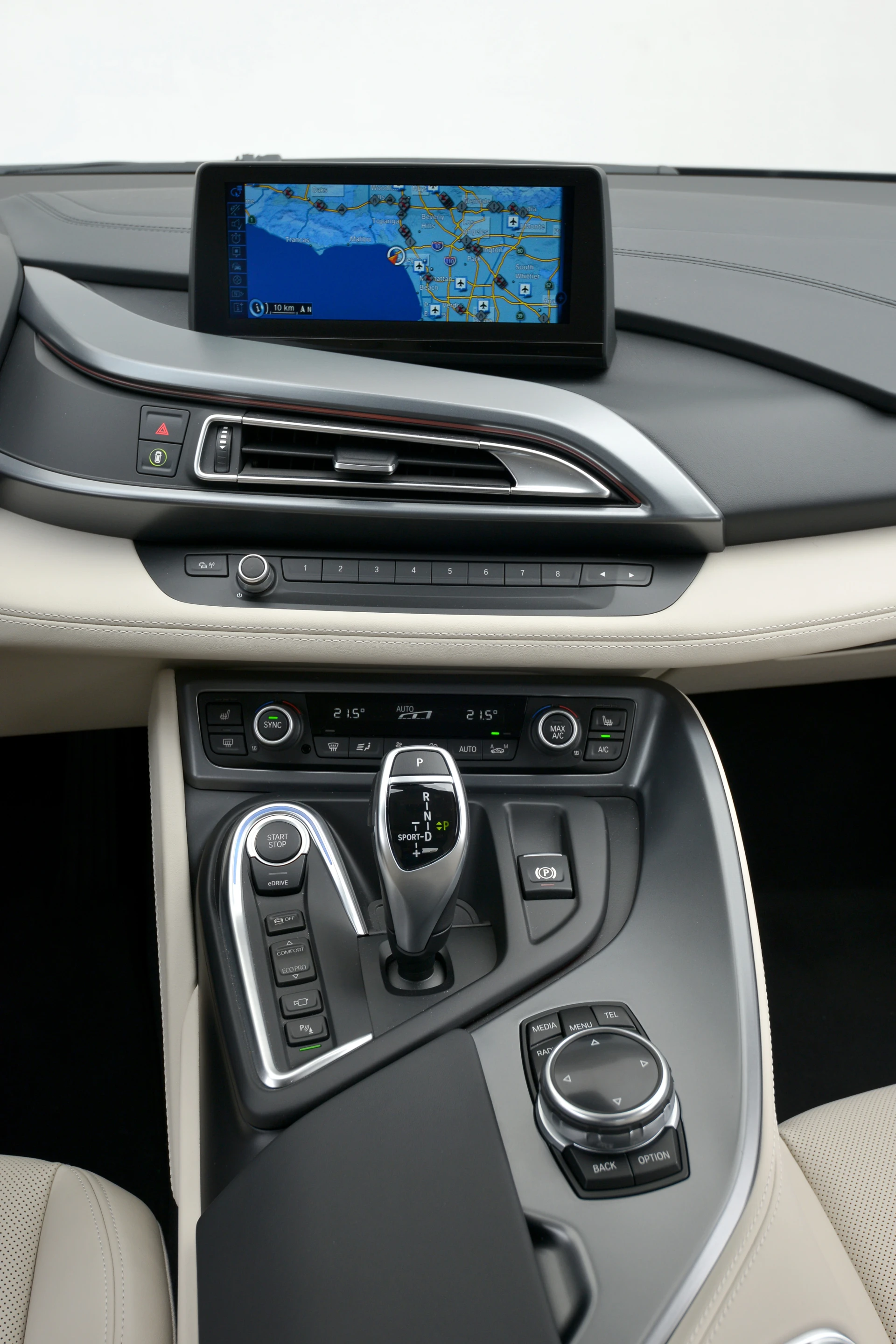 The BMW i8 - interior