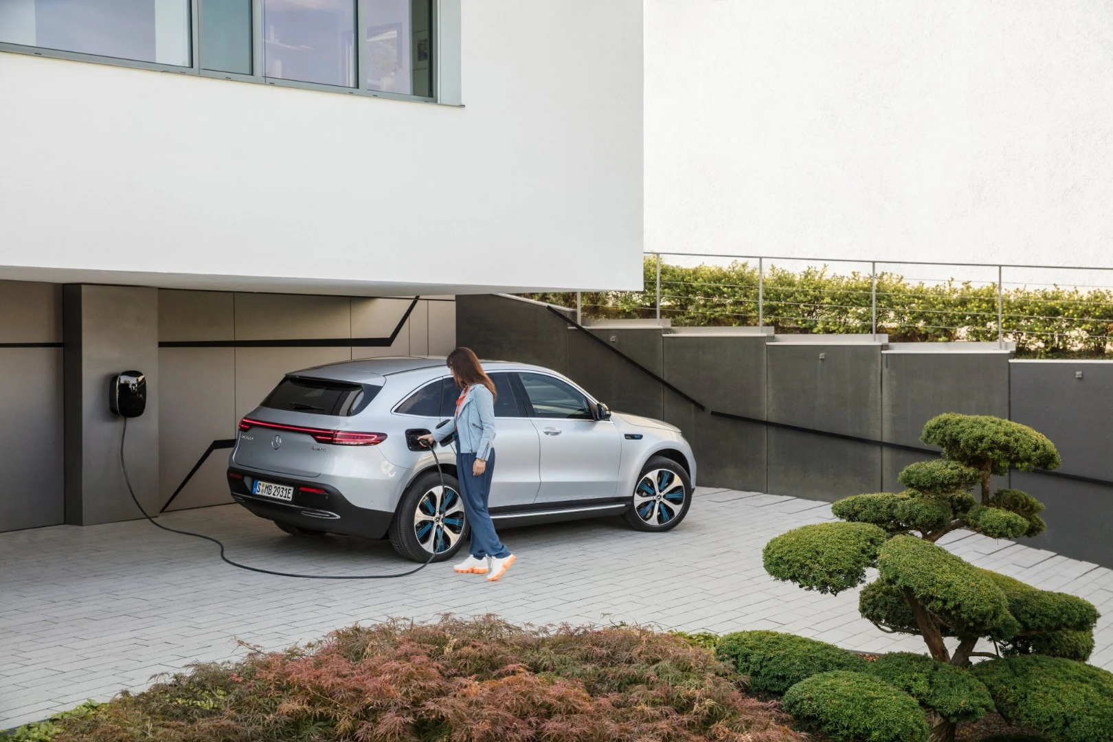 The Mercedes EQC will be available from mid-2019