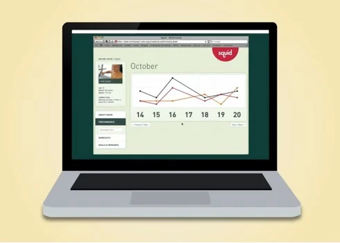 Historical data on your workout sessions can be accessed via a web-based workout management panel
