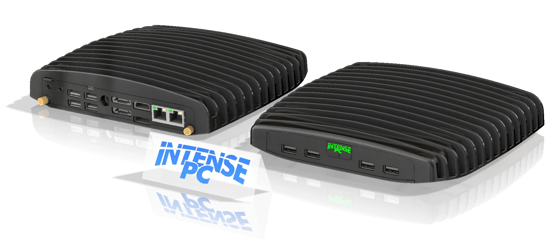 CompuLab's most powerful fanless mini-PC to date, the Intense PC is based around Intel's second gen Core i processors, has up to 16GB of RAM and is ready for either HDD or SSD storage