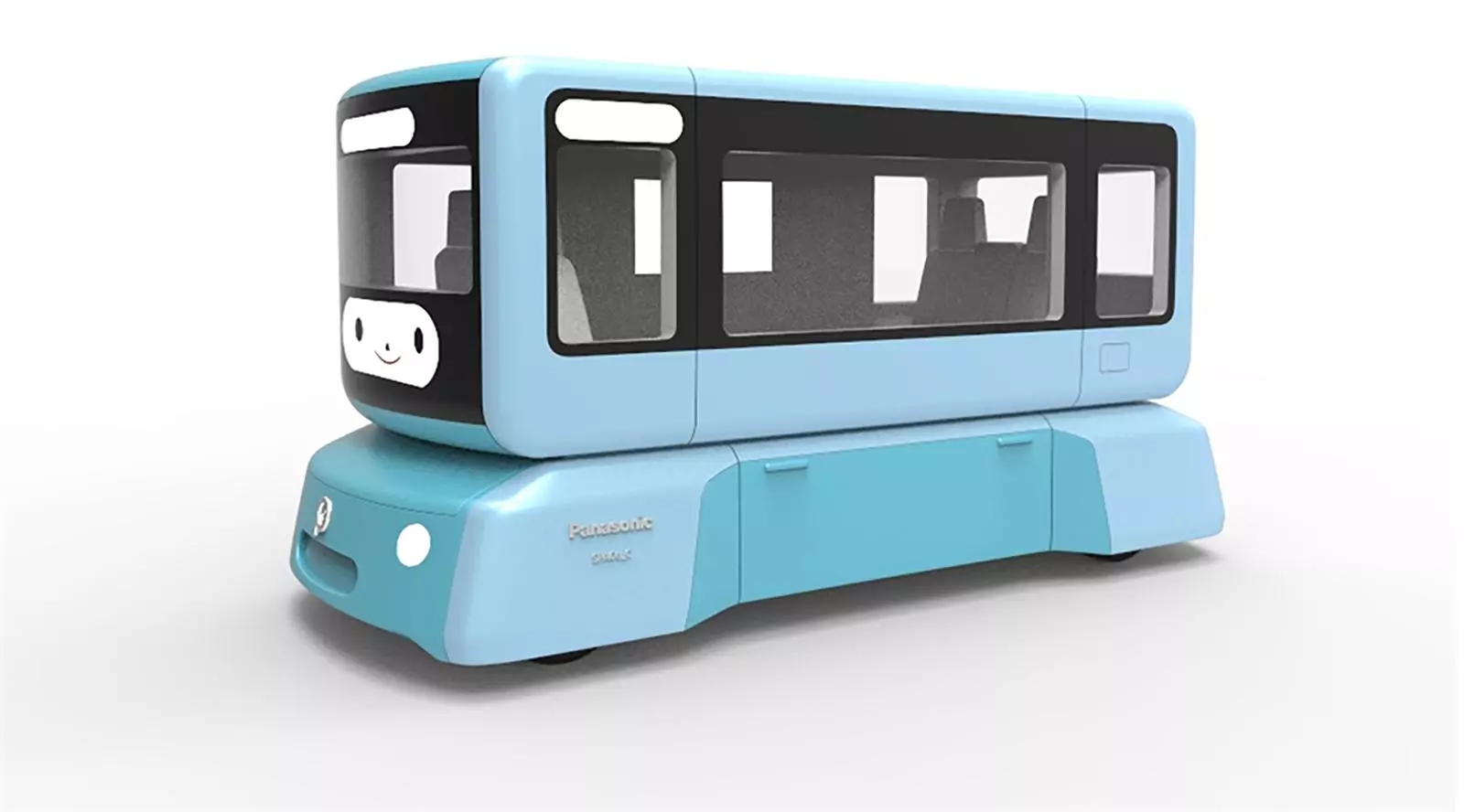 Panasonic's SPACe_C is a modular vehicle architecture that separates drive from function, allowing you to clip passenger, cargo, retail or food service modules onto the top of a standard electric drivetrain