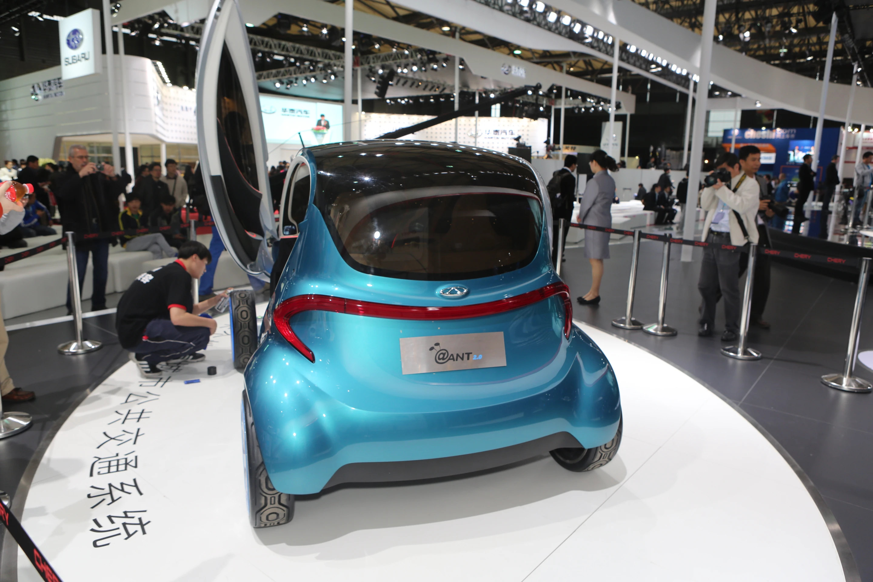 The future of driving? Chery's coupling Ant concept goes 2.0 (Photo: Gizmag)