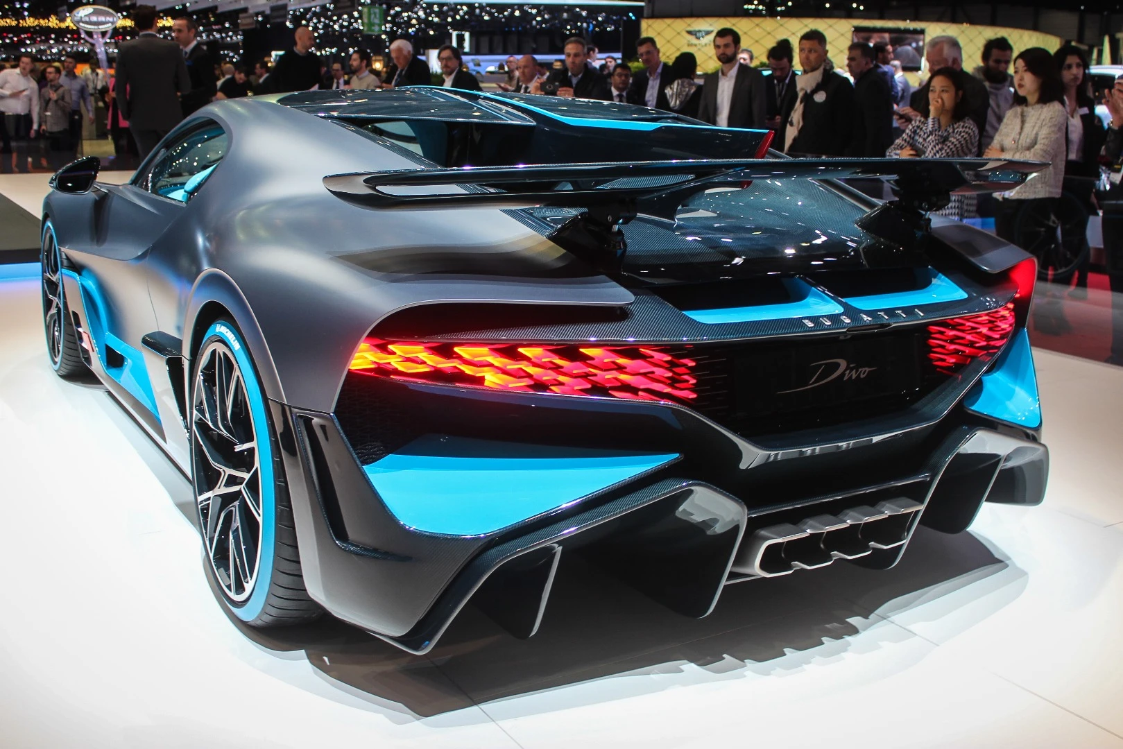 The Divo isn't quite as fast as the regular Chiron, but it's designed to be more aerodynamic and quicker through the corners