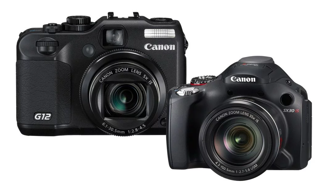 Canon has updated a couple of its PowerShot digital cameras, the G12 and the SX30 IS