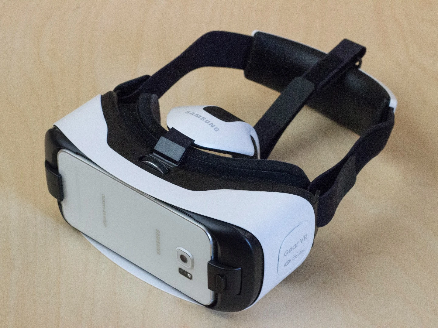 The Samsung Gear VR for GS6, which relies on a Galaxy S6 or Galaxy S6 edge