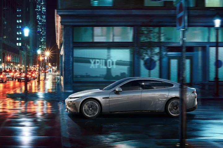 With myriad cameras, next-gen radars and ultrasonic sensors, the P7 is autonomous-ready once its software reaches maturity