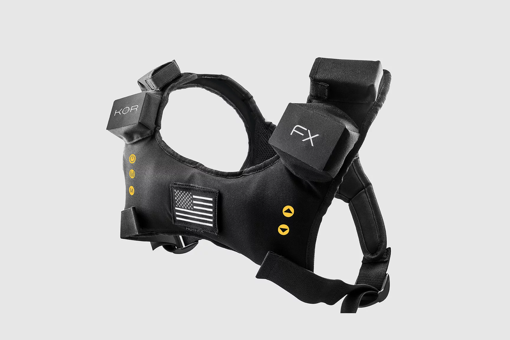 The KOR-FX 4DFX haptic gaming vest has been in development for five years.