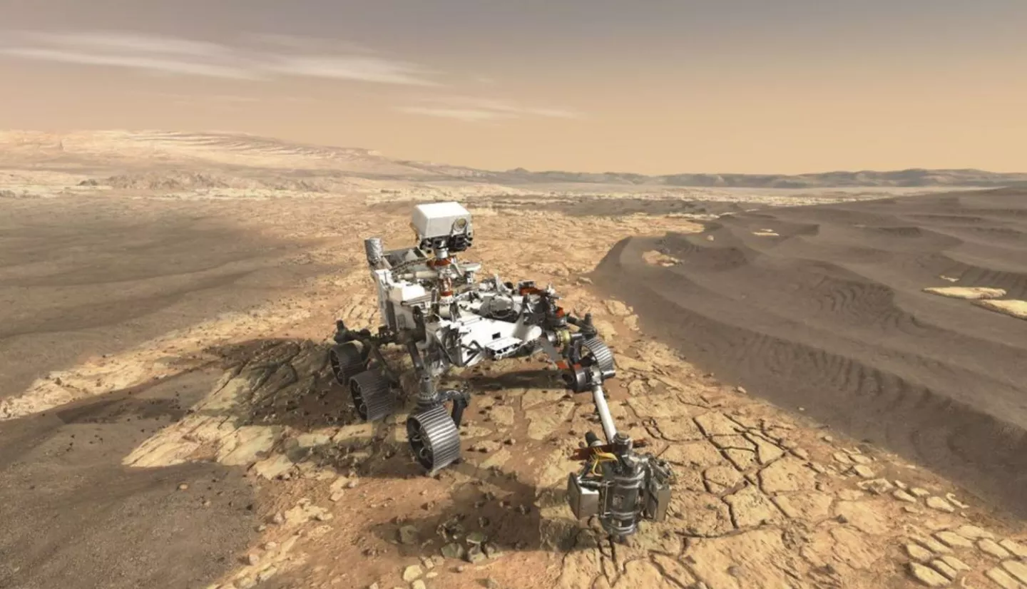 The Perservance mars rover