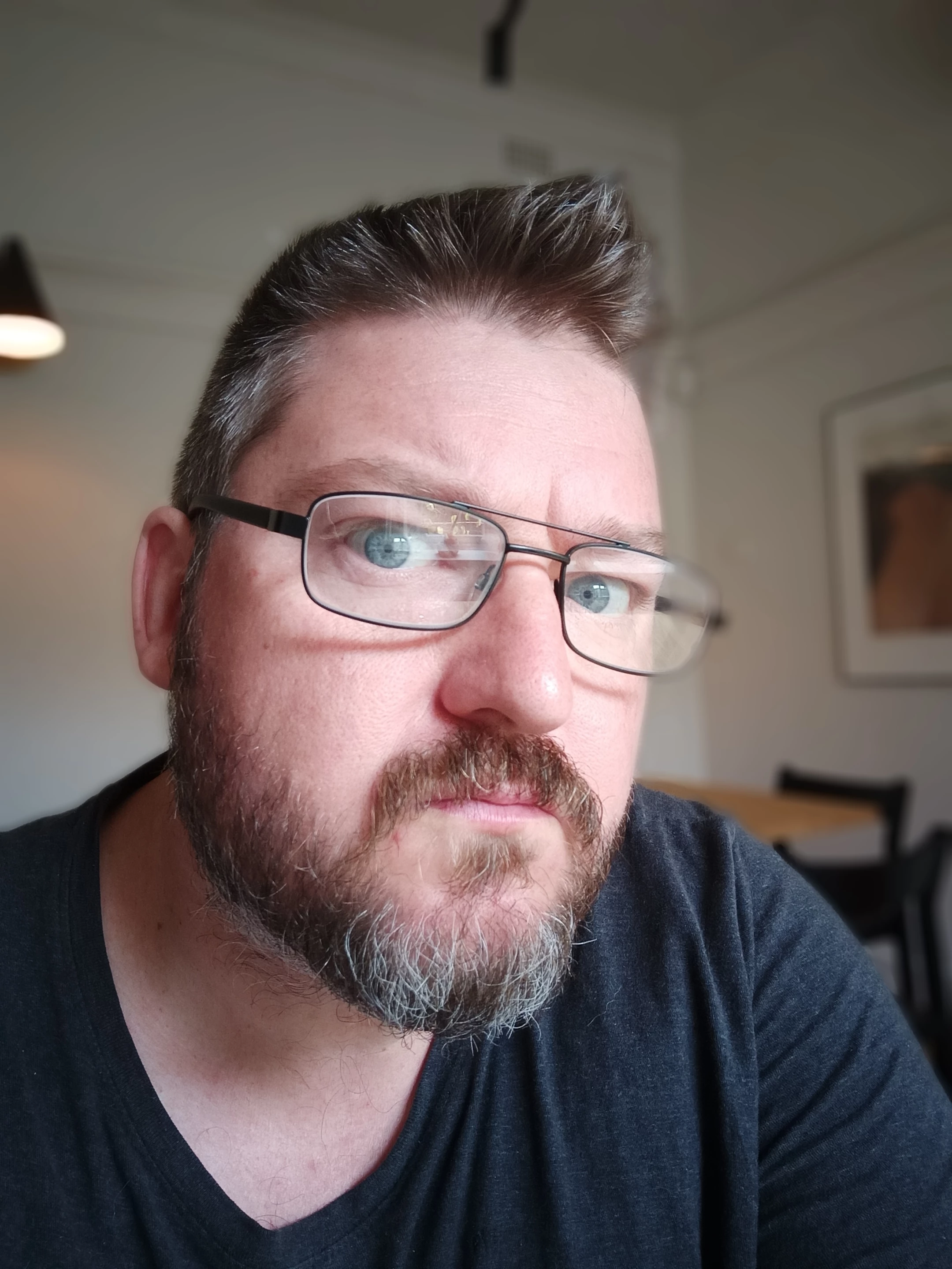 Doogee S95 Pro sample image: selfie camera's "bokeh" mode is a little hit and miss, but pretty decent