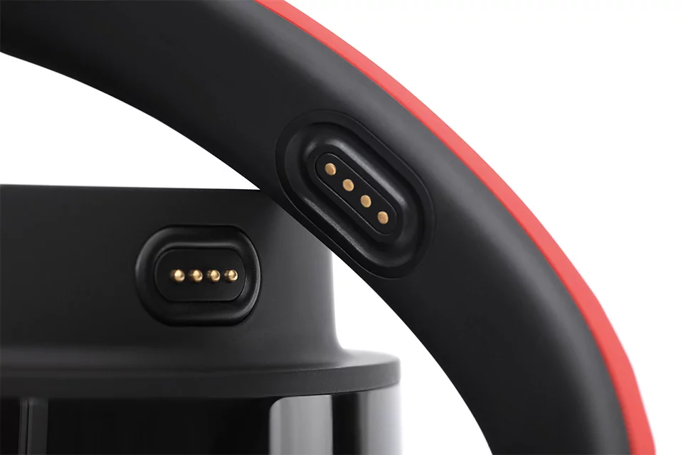 The charge points double as water sensors