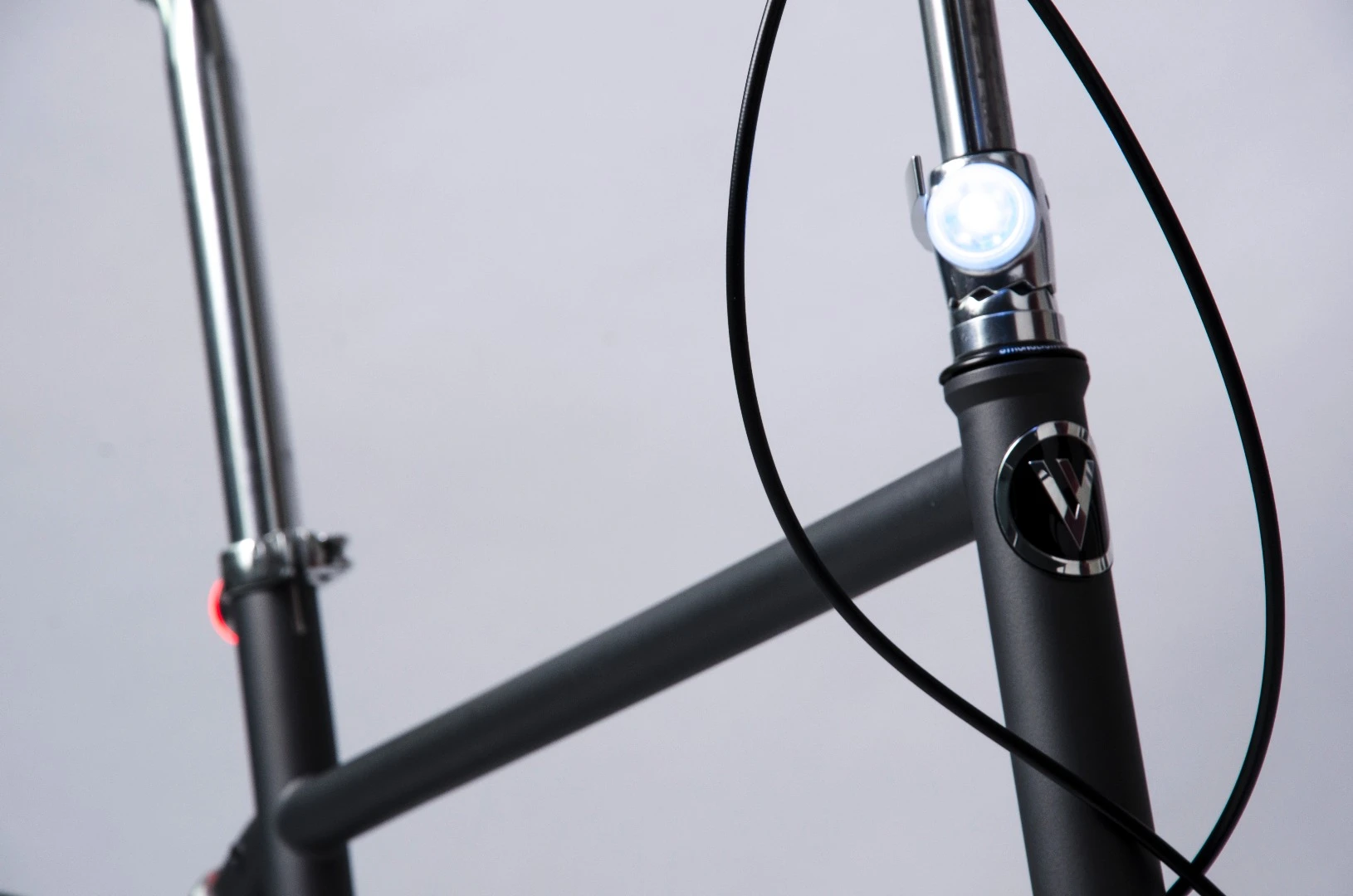 Integrated lighting is available