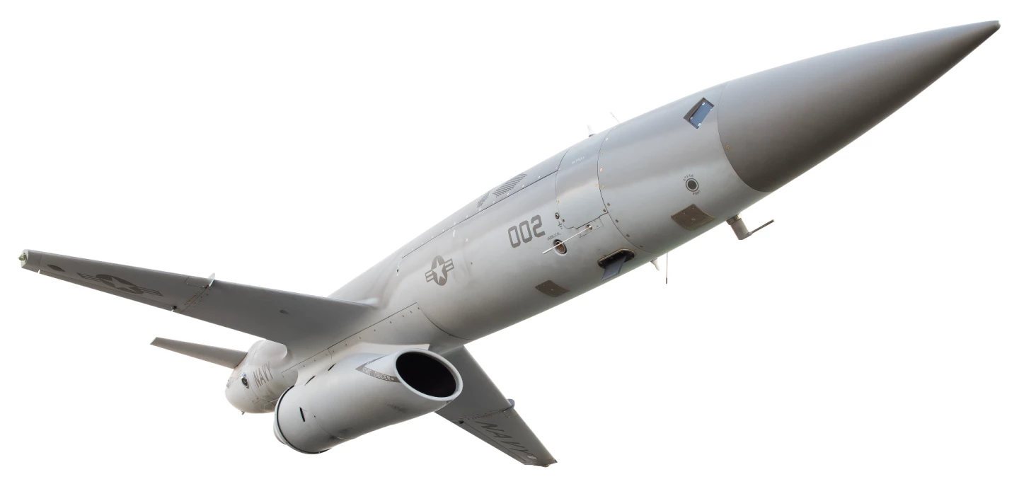 The Kratos Mako Unmanned Tactical Aerial Platform (UTAP-22) is based on the Kratos-made U.S. Air Force BQM-167A aerial target. The Mako has already flown collaborative operations with a manned fighter aircraft, and is currently being readied for sensor integration. Kratos cites "superior maneuverability and payload versatility" as the Mako's key features and promotes it as "the ultimate wingman for high-performance manned/unmanned teaming operations in contested airspace"