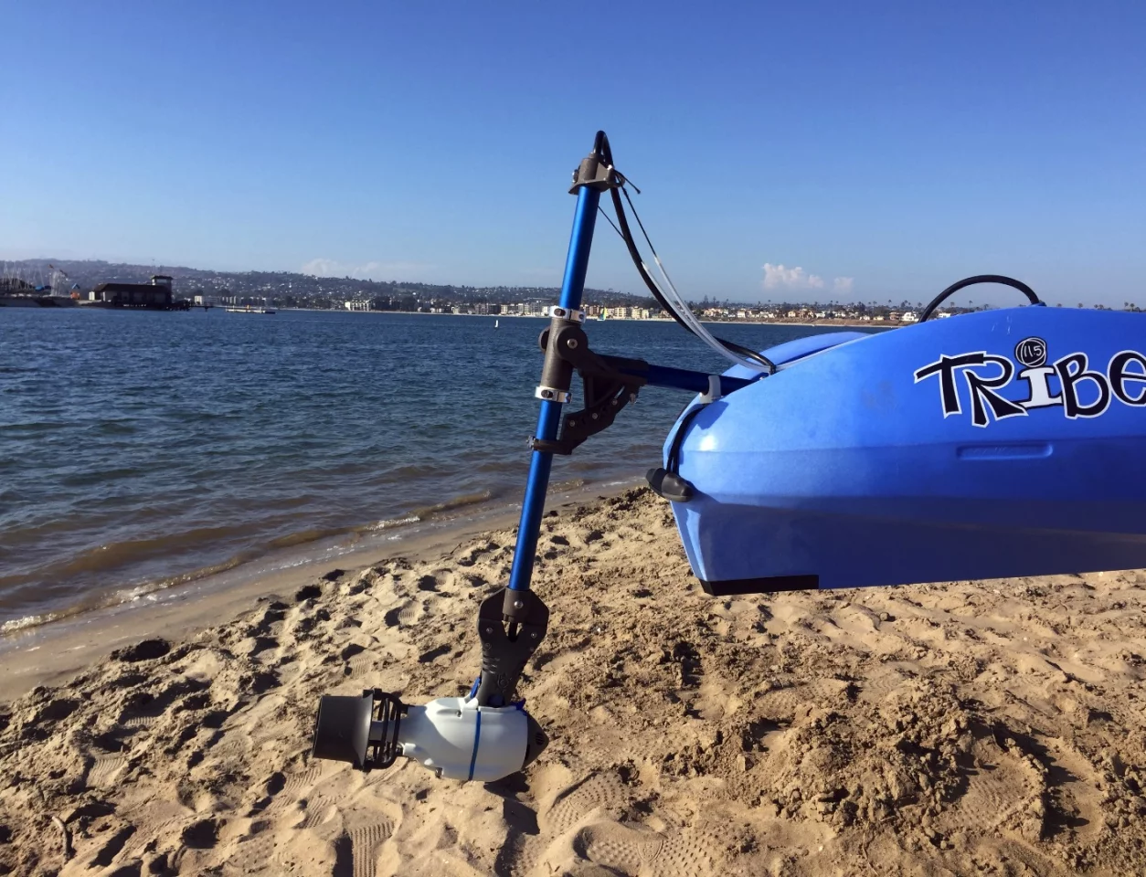 The Outboard Jet kit is designed to adjust around different types and models of boats