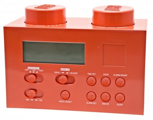 The Lego alarm clock is a part of a range of Lego electronics for kidsSource: Digital Blue