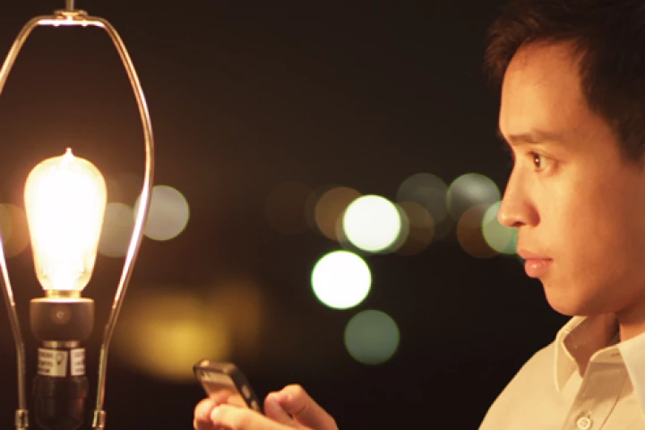 Emberlight is an adapter that turns any light into a smart light