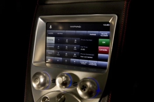 Koenigsegg's new infotainment system