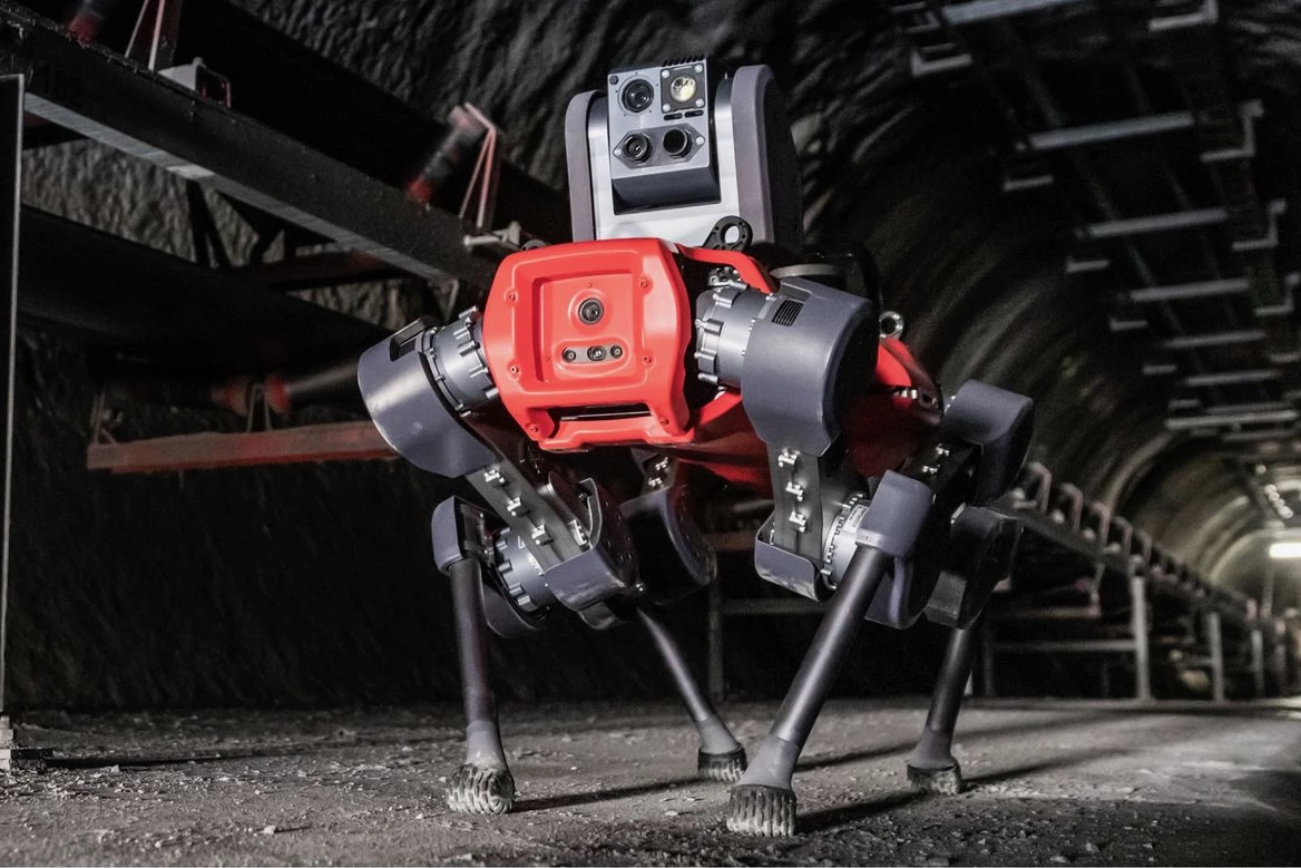 The commercial version of the ANYmal – the robot used in the study didn't utilize any cameras, relying instead on other sensors
