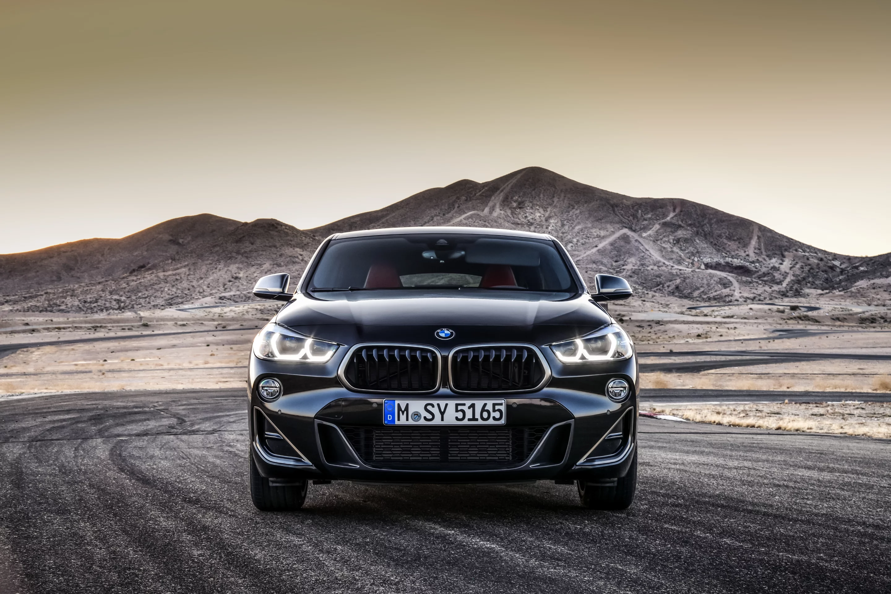 Elements of the BMW X2 M35i are finished in a color called "Cerium Grey"